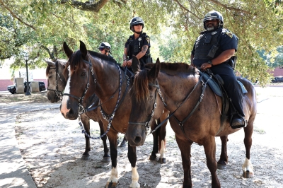 Image Describing Mobile PD Mounted Unit To Assist Oxford, MS Police Department