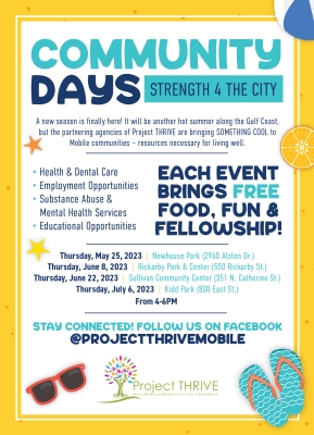 Community Days Flyer